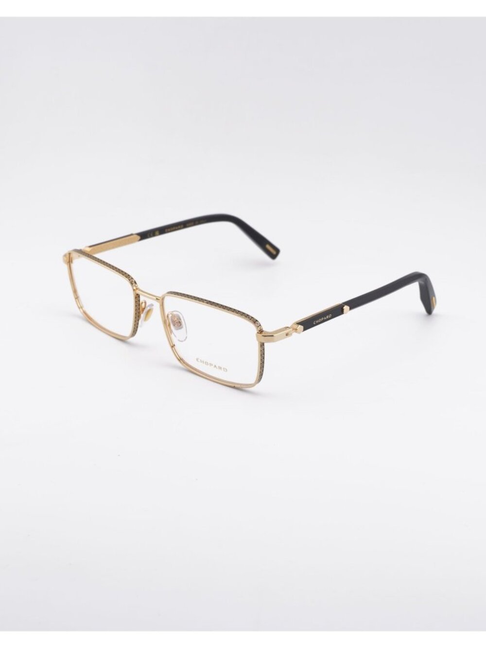 Chopard VCHL48 0SA1 Eyeglasses Gold 58mm Rectangle Frame